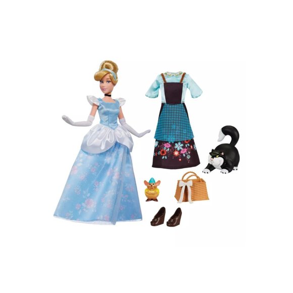 Disney Cinderella Story Doll Set 11" with Accessories and Coloring Activities - Picture 3 of 5